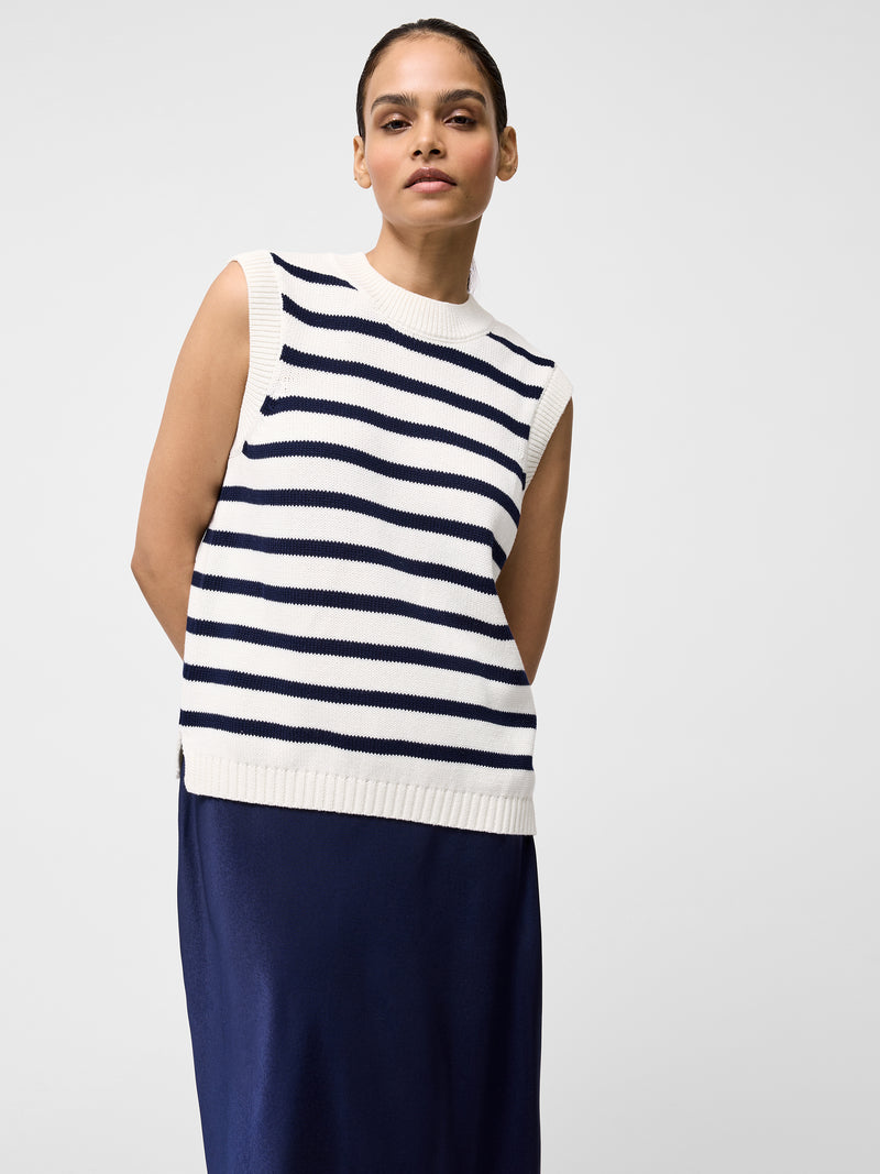 Striped Oversize Knit Tank
