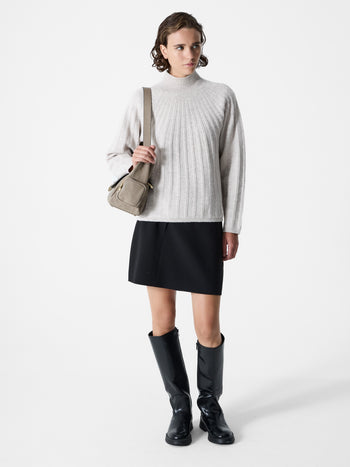 Kezia Recycled Mock Rib Jumper