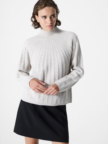 Kezia Recycled Mock Rib Jumper