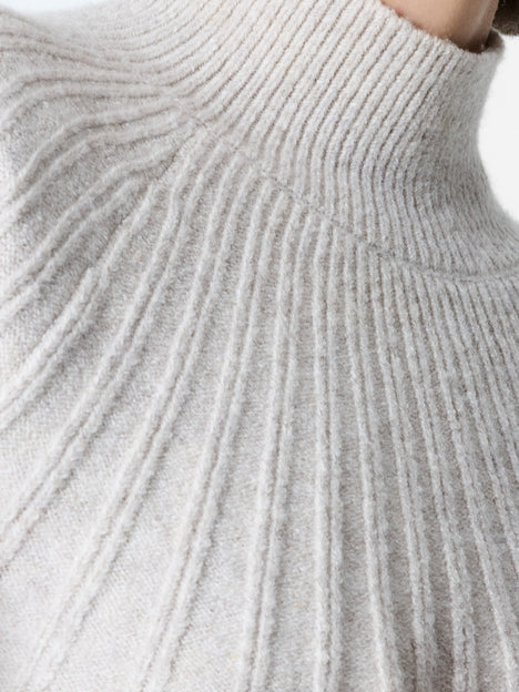 Kezia Recycled Mock Rib Jumper
