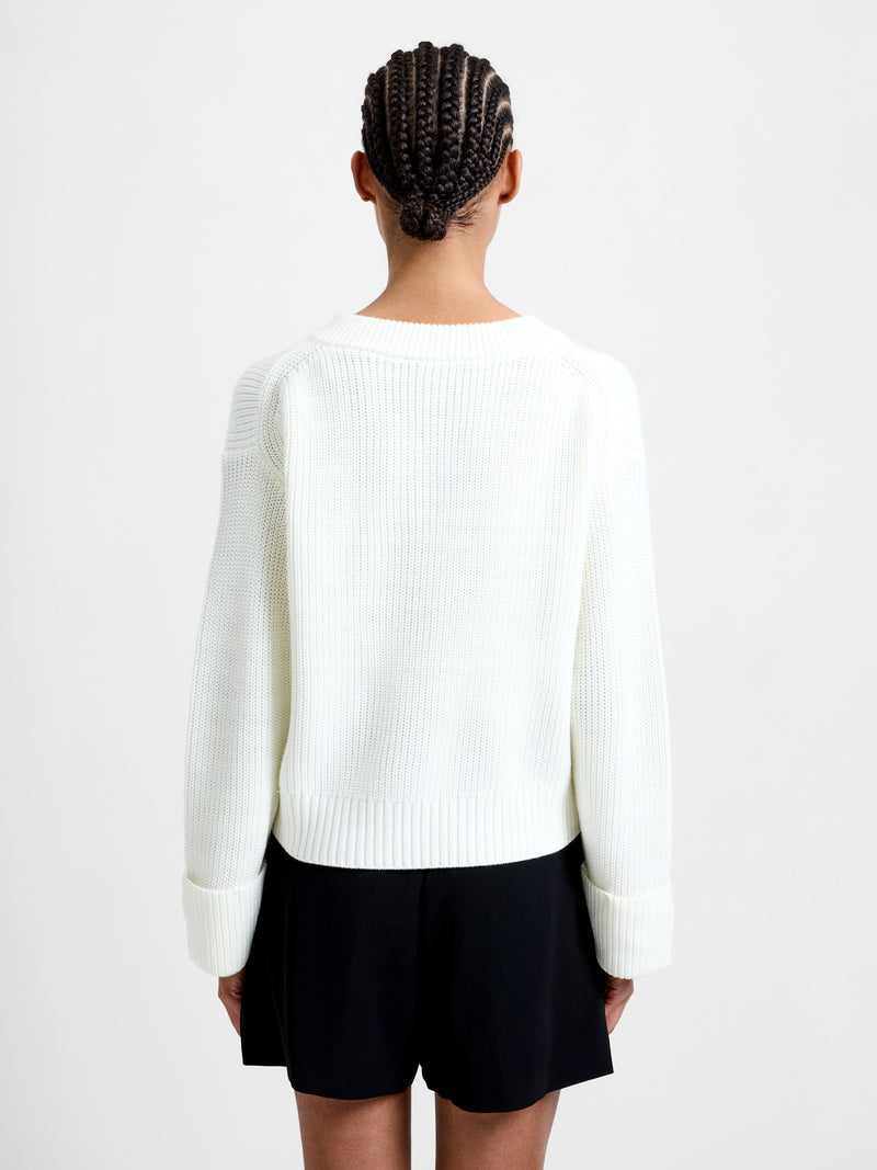 Joss Long Sleeve V Neck Jumper