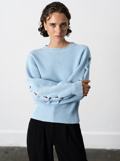 Glinda Braid Sleeve Jumper