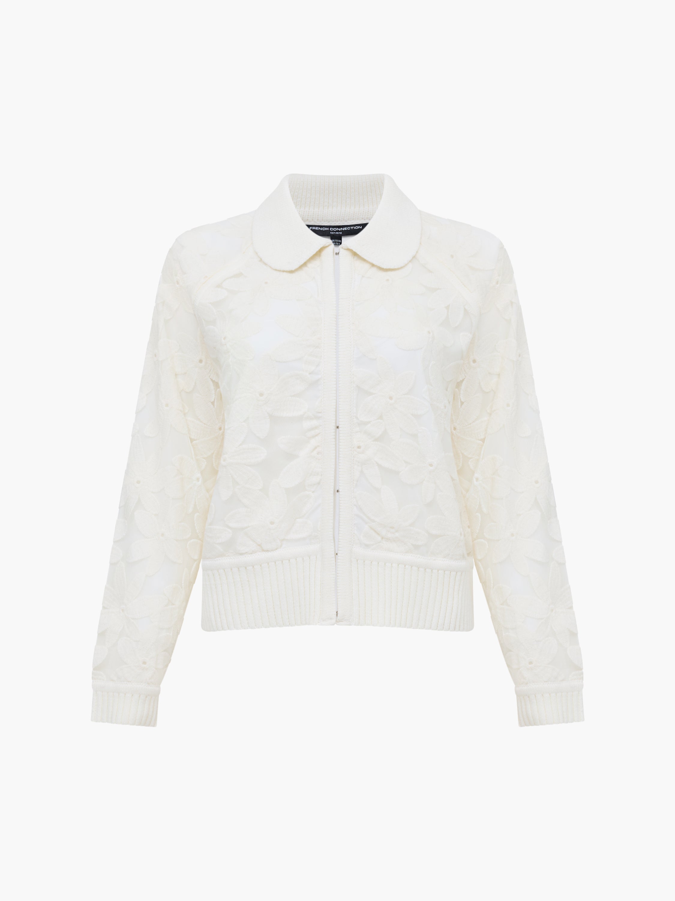 Diella Knit Applique Cardigan