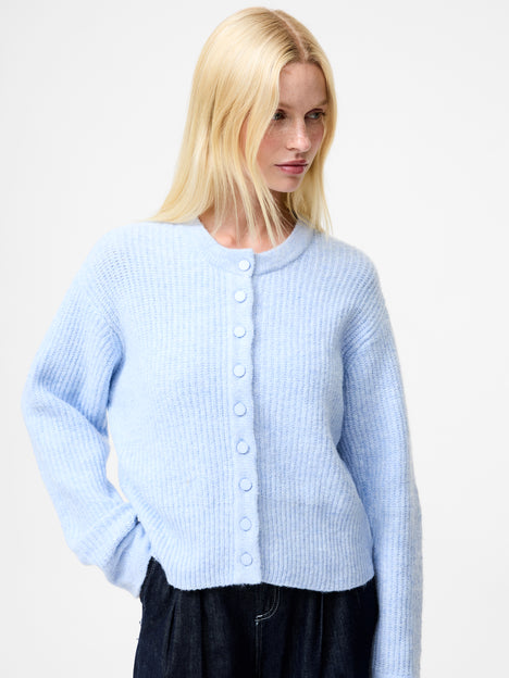 Kezia Recycled Knit Long Sleeve Cardigan