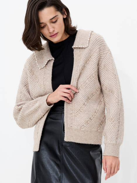 Kitty Pearl Long Sleeve Cardigan