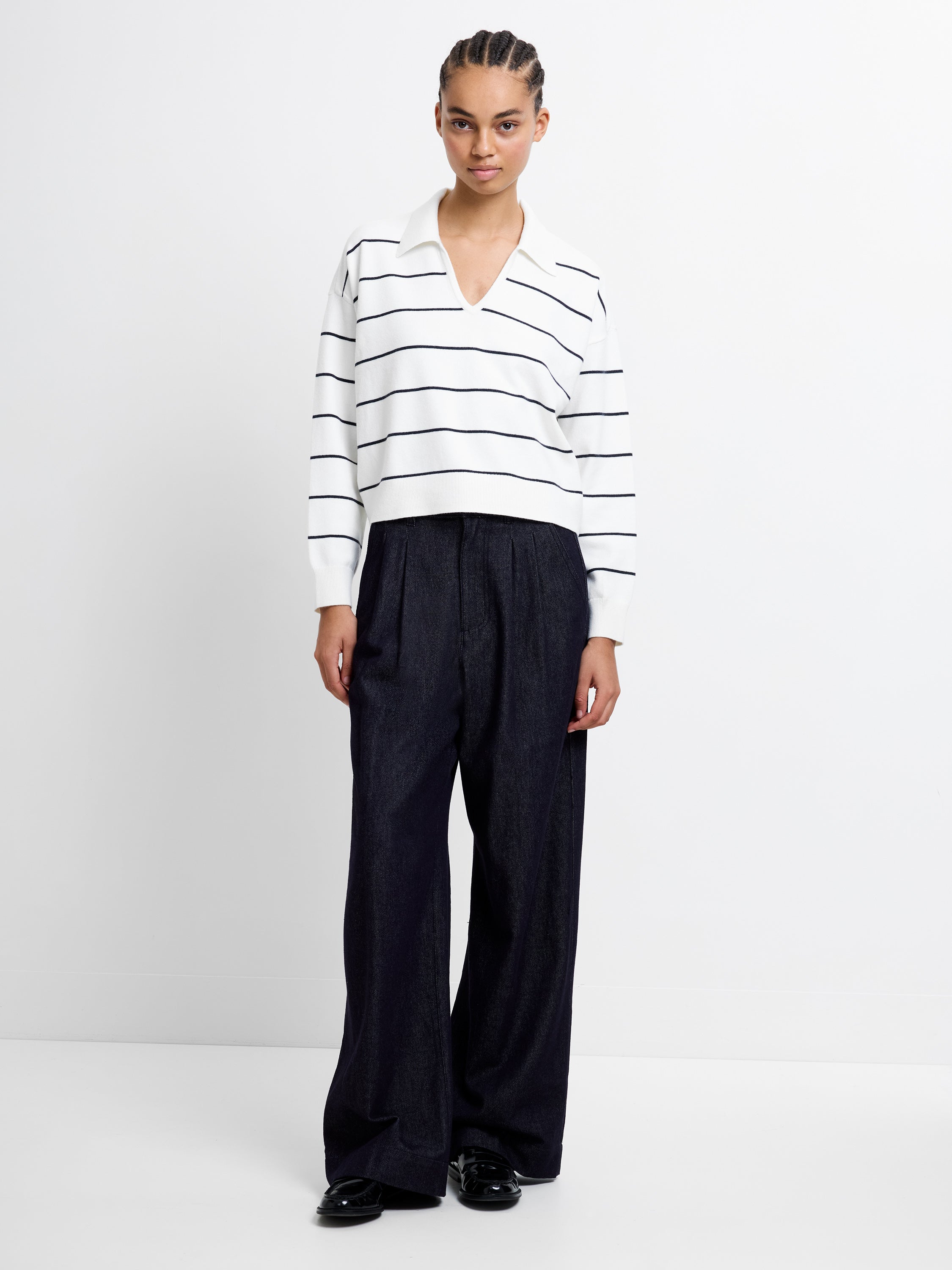 Sloane Knit Stripe Pullover Jumper