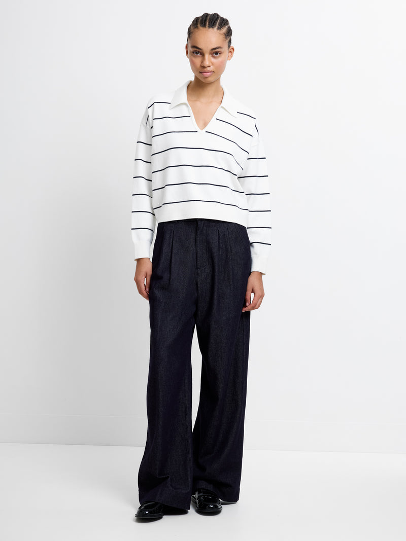 Sloane Knit Stripe Pullover Jumper