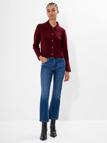 Ellie Knit Collared Cardigan