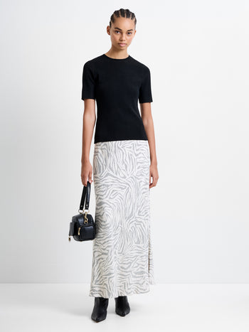 Marley Knit Wide Rib Top