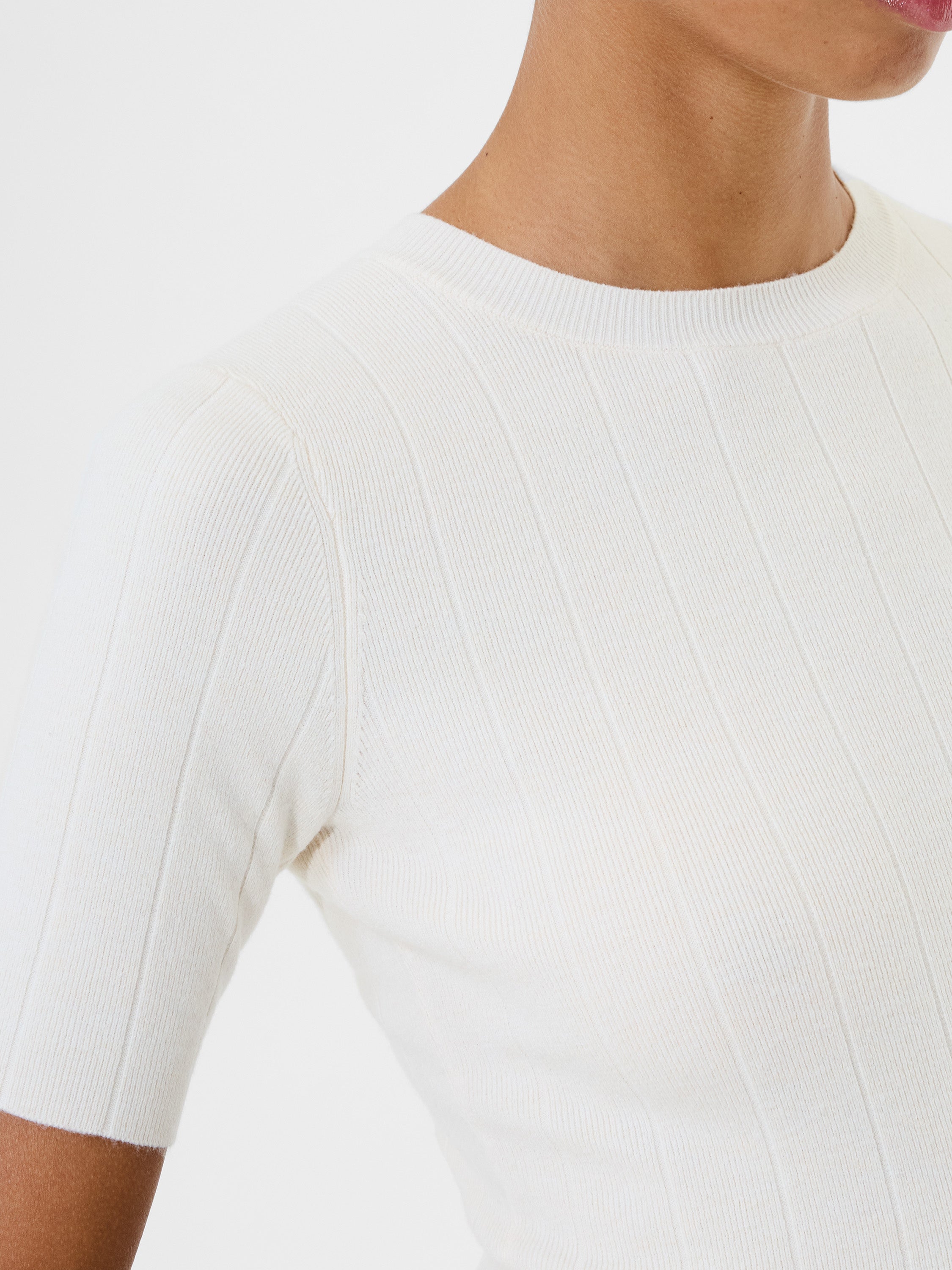 Marley Knit Wide Rib Top