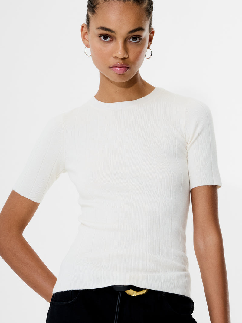 Marley Knit Wide Rib Top