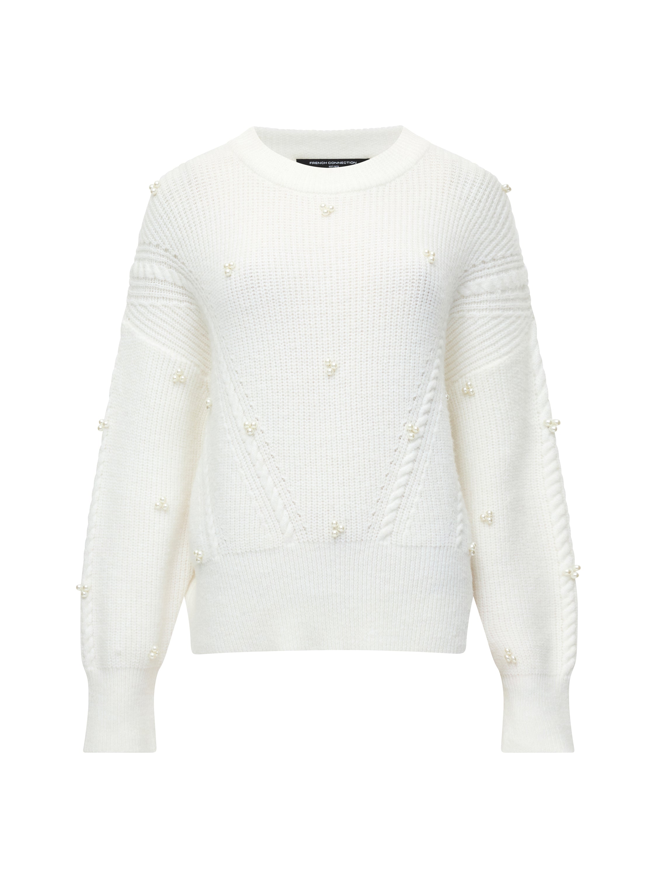 Mersai Pearl Embellished Knit Jumper
