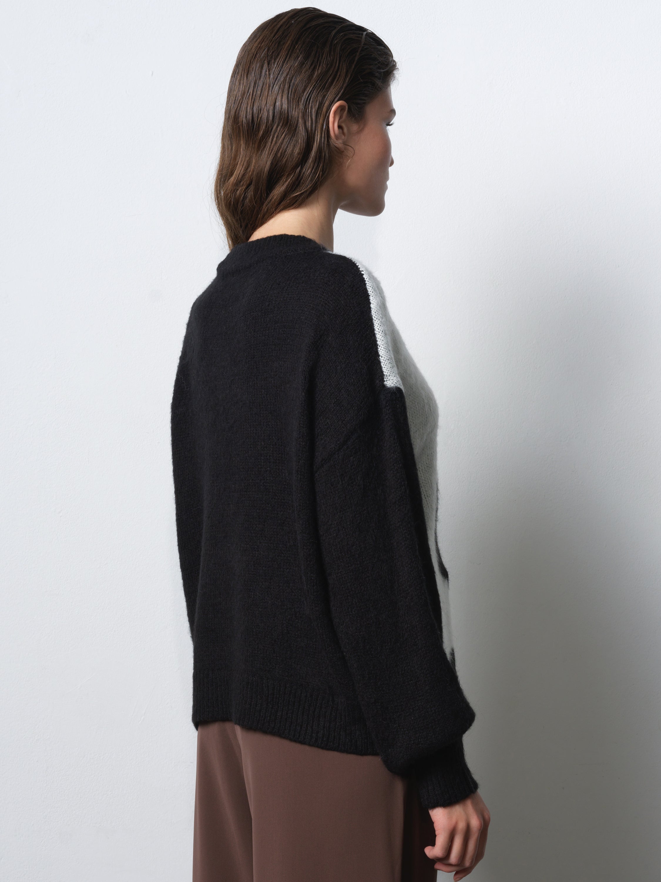 Hadlee Jessika High Neck Heart Jumper