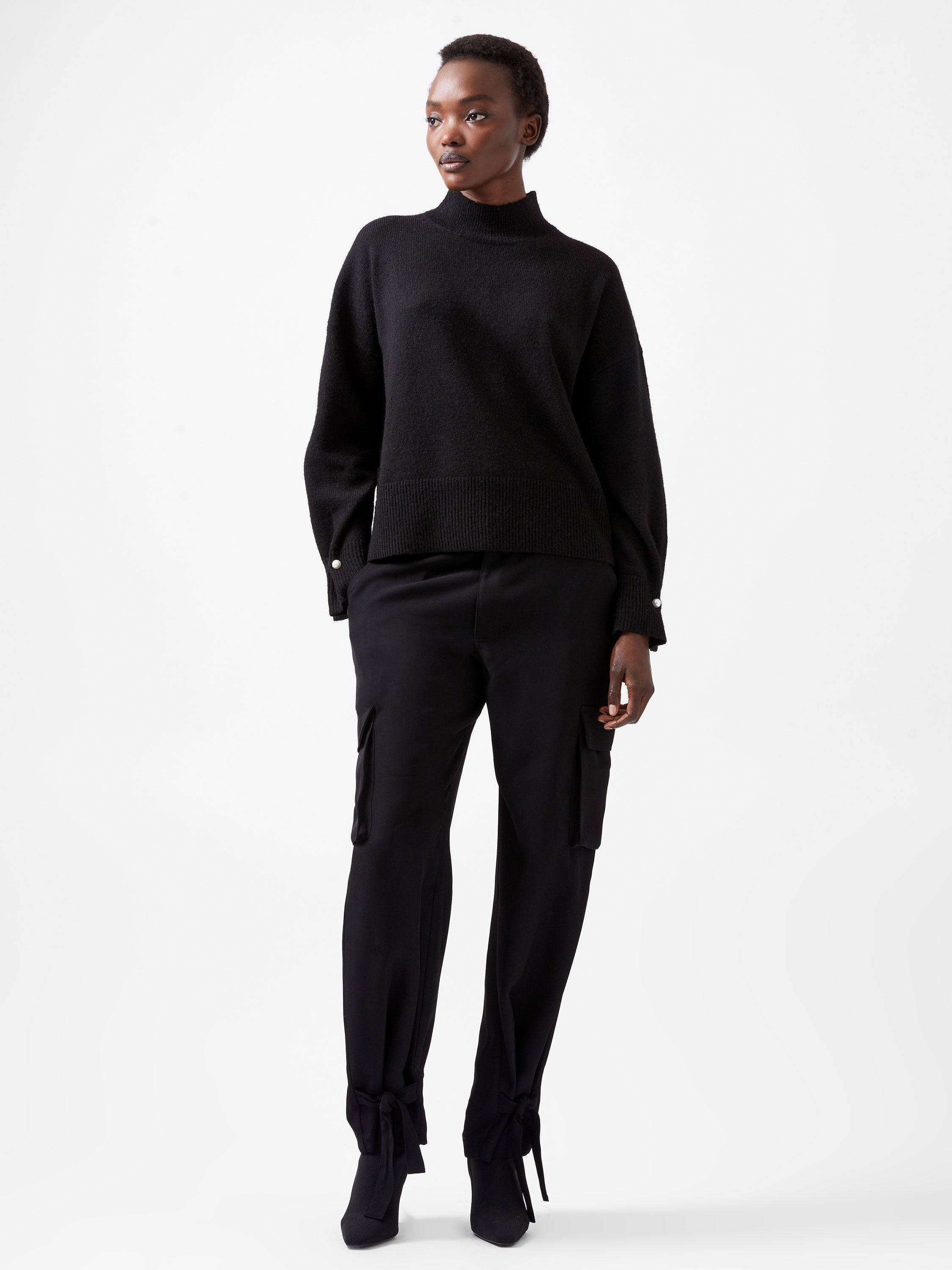 Kezia Pearl Cuff Detail Jumper