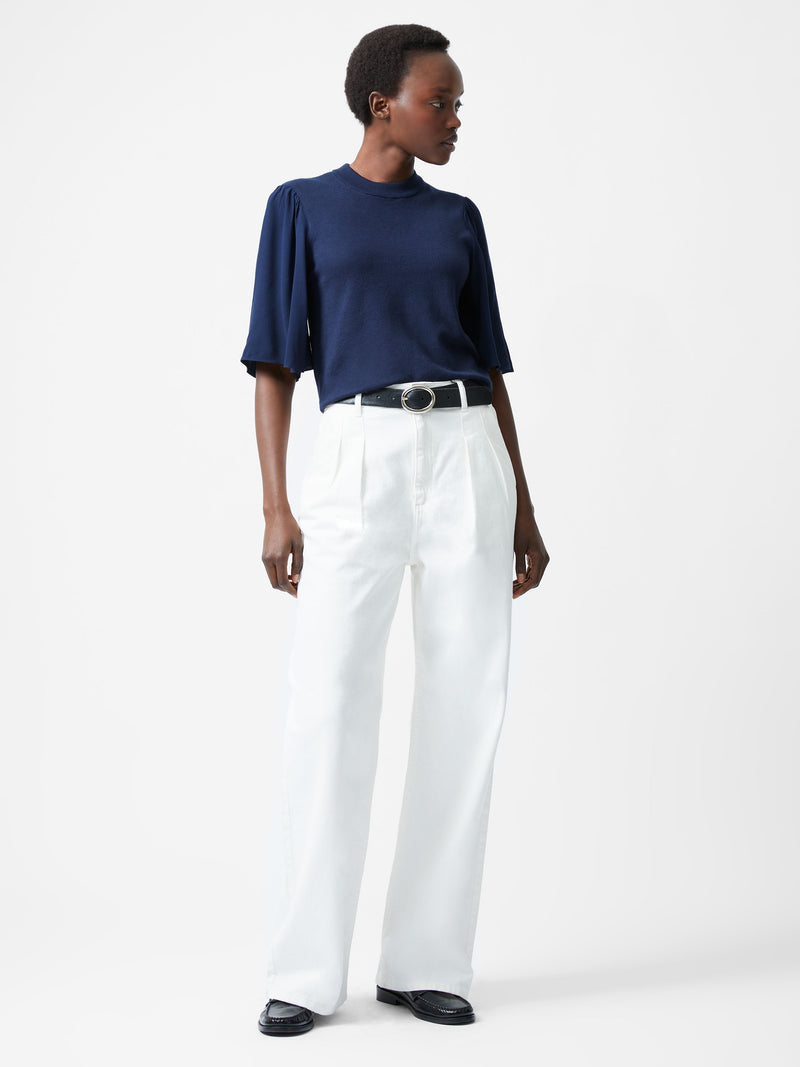 Krista Knit Round Neck Top