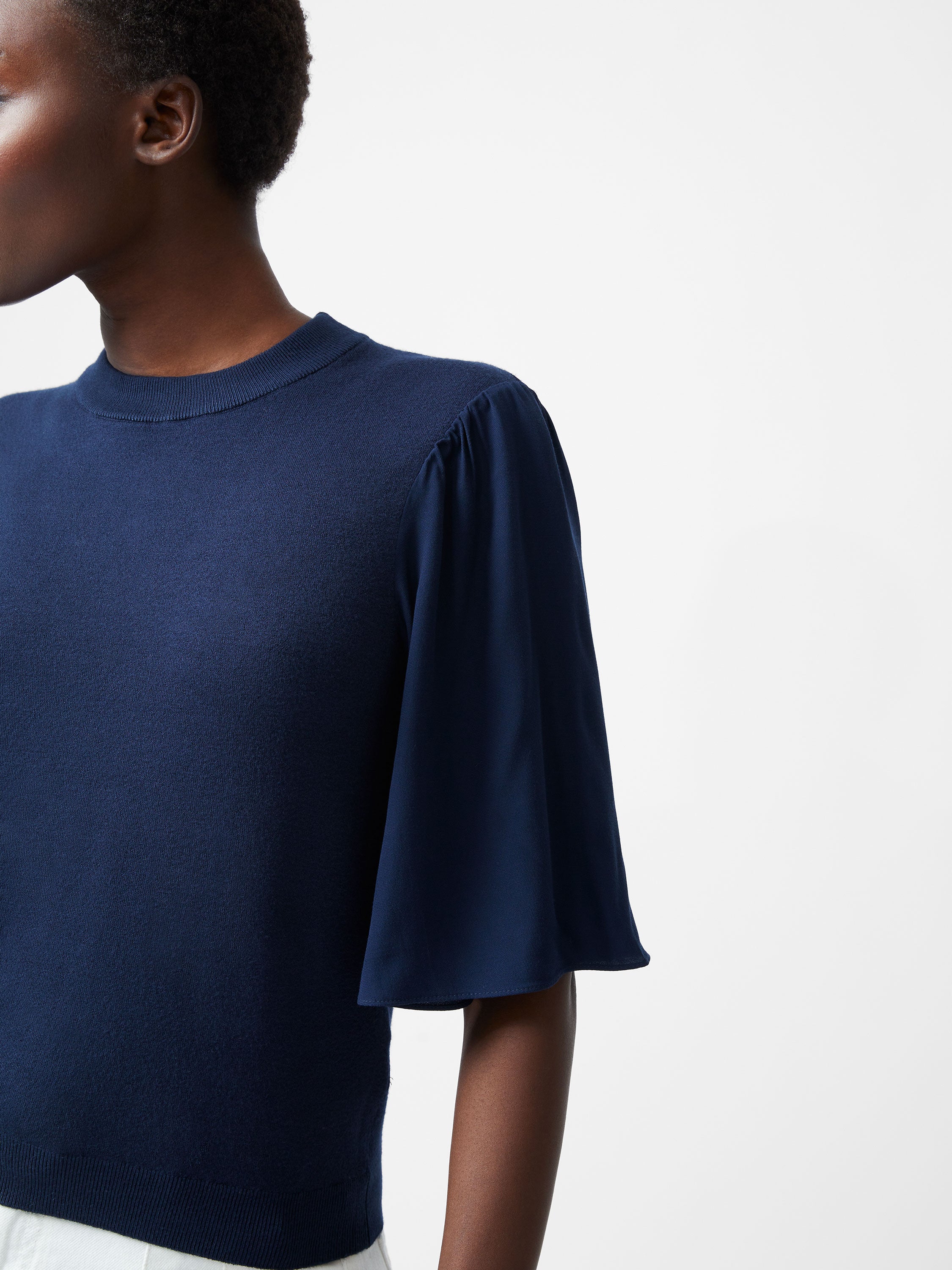 Krista Knit Round Neck Top