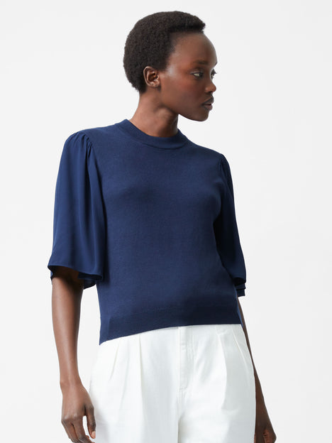 Krista Knit Round Neck Top