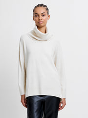 Babysoft Rib Cowl Neck Jumper