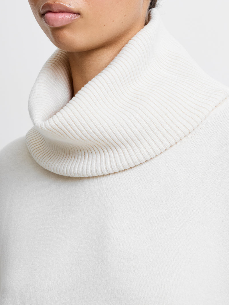 Babysoft Rib Cowl Neck Jumper