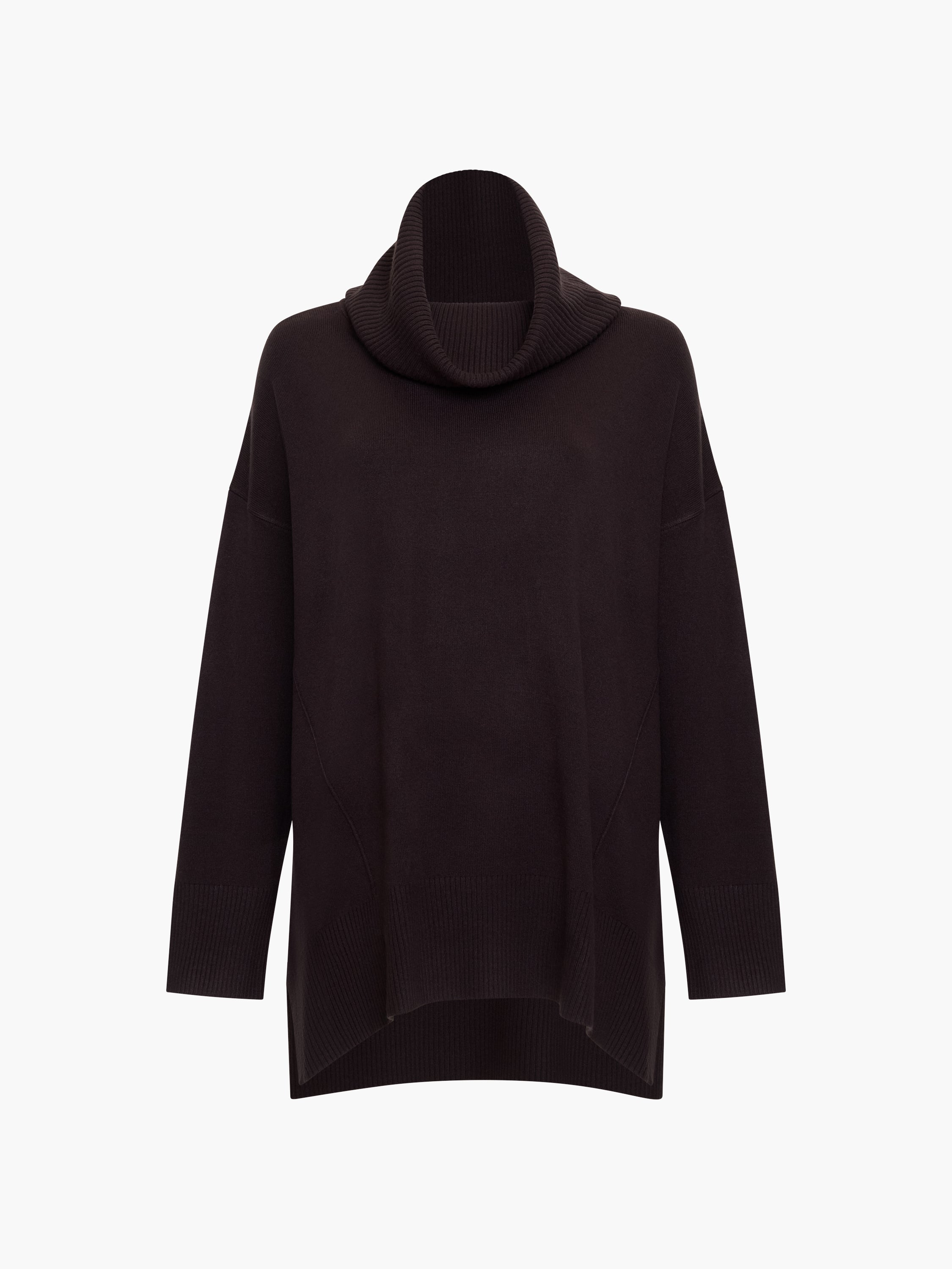 Babysoft Ribbed Cowl Neck Jumper