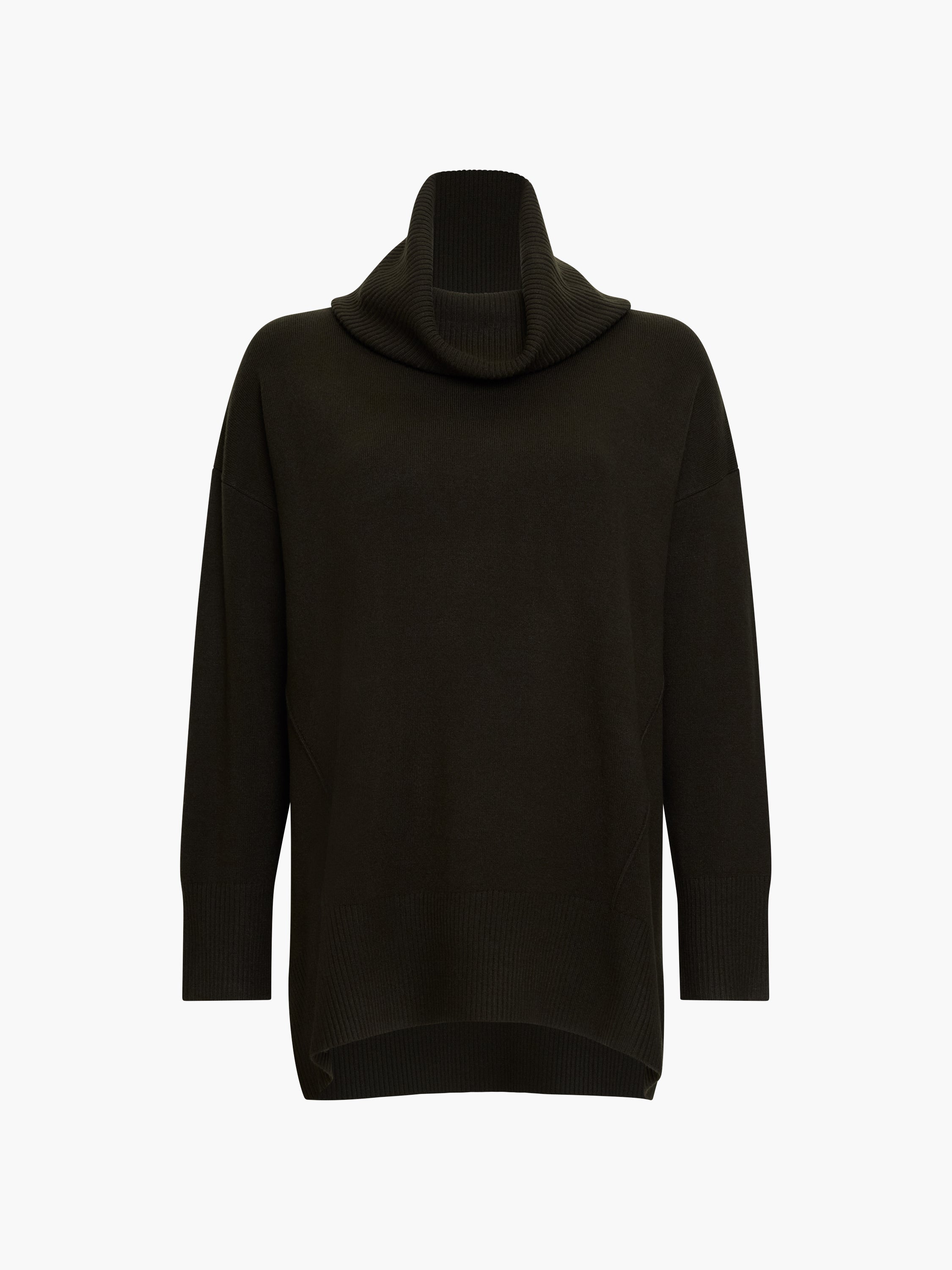 Babysoft Ribbed Cowl Neck Jumper