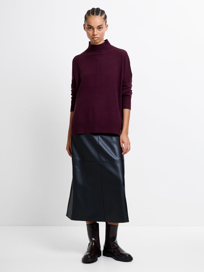 Babysoft High Neck Seam Jumper