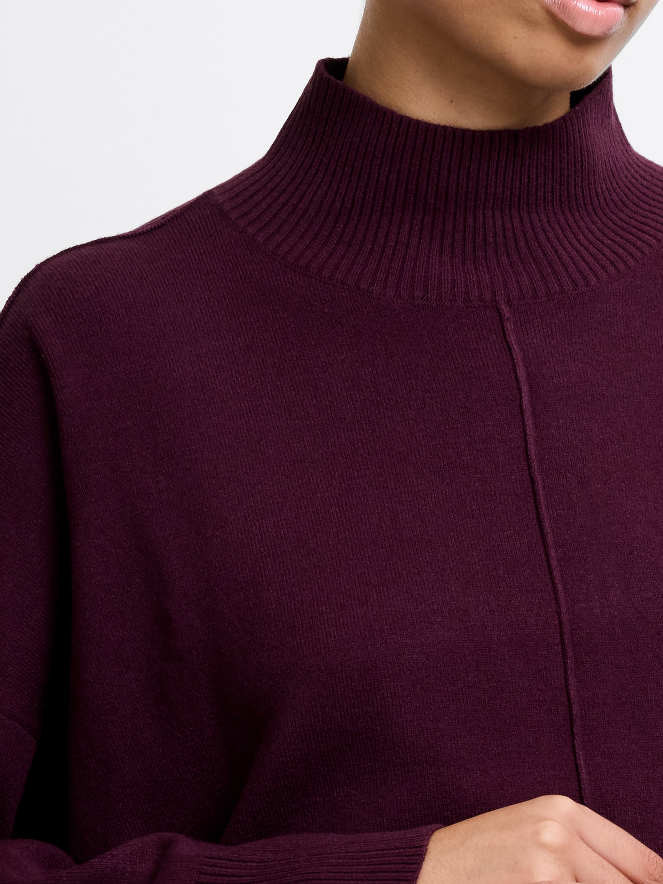 Babysoft High Neck Seam Jumper