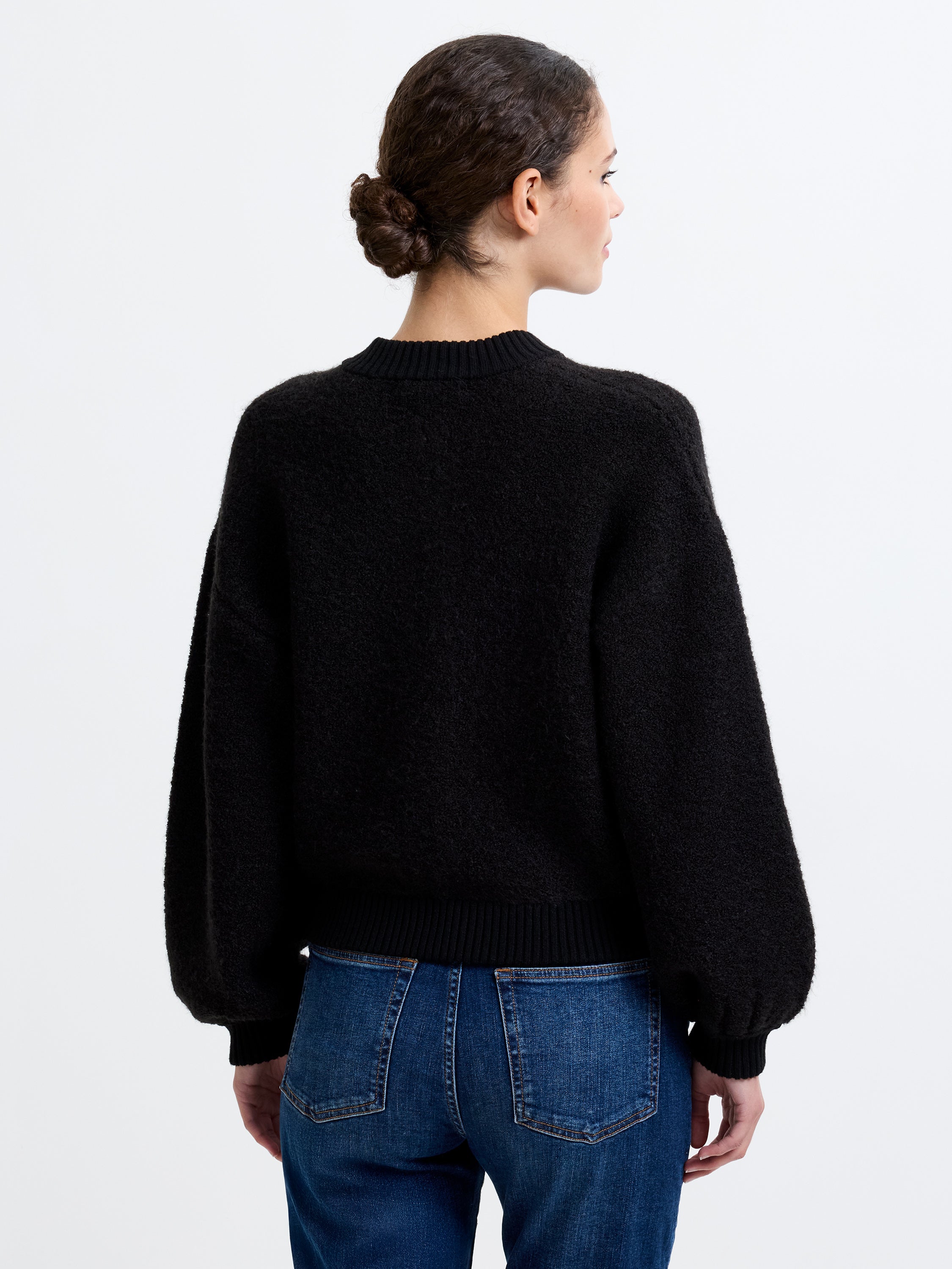 Melissa Knit Bomber Jacket