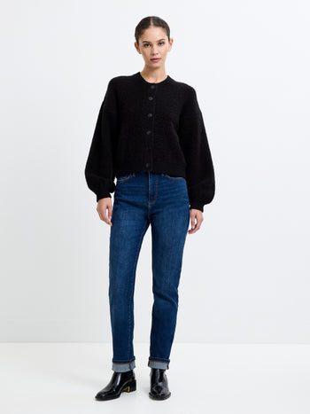 Melissa Knit Bomber Jacket