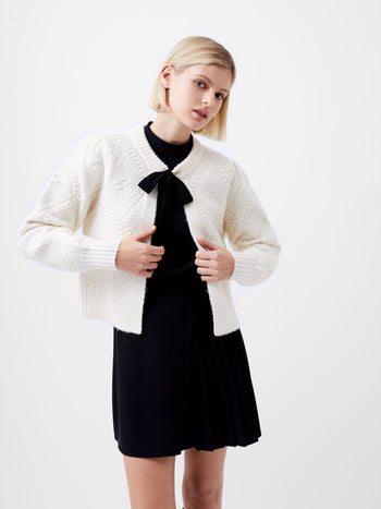 Bobble Bow Cardigan