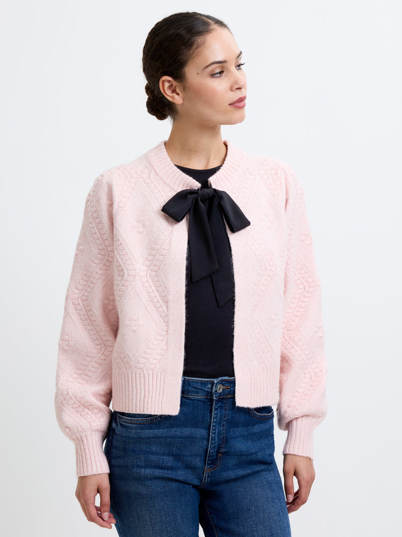 Bobble Bow Cardigan