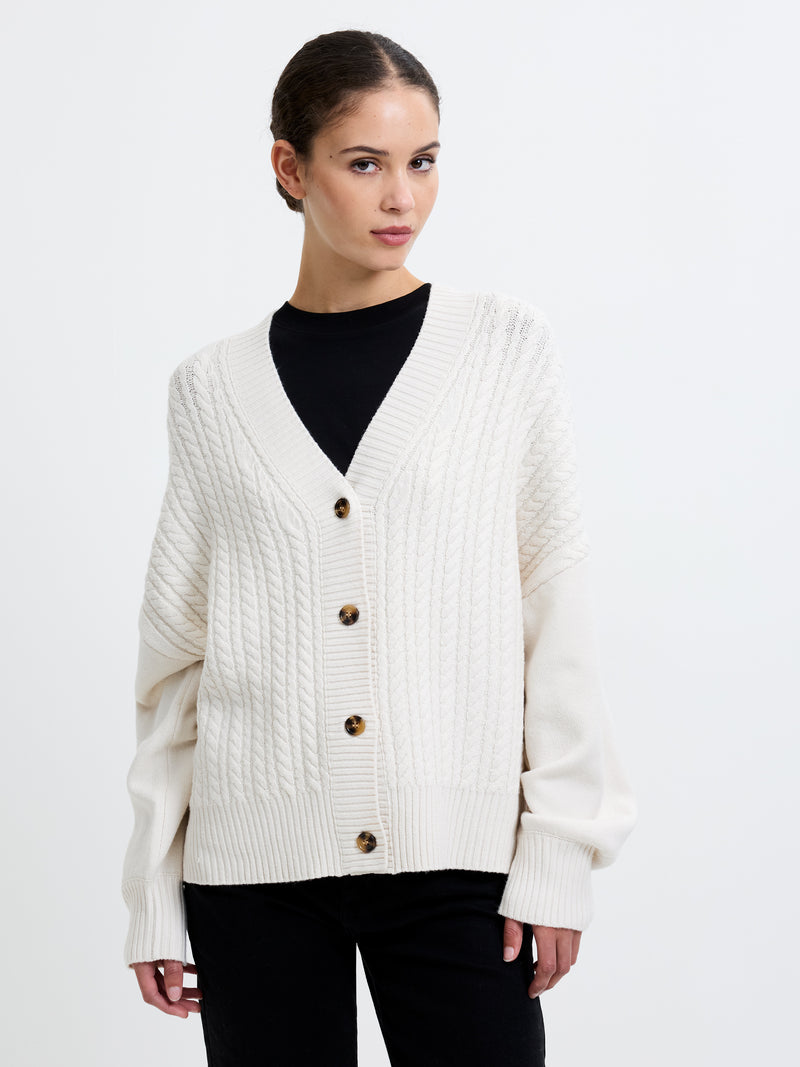 Babysoft Cable Knit Cardigan