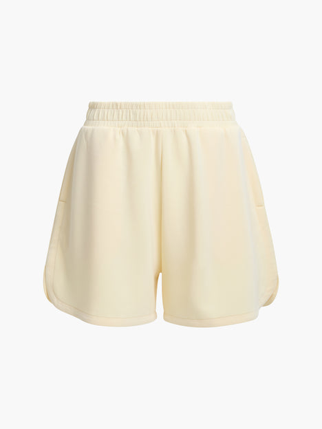 Wren Butter Yellow Relaxed Sweat Shorts