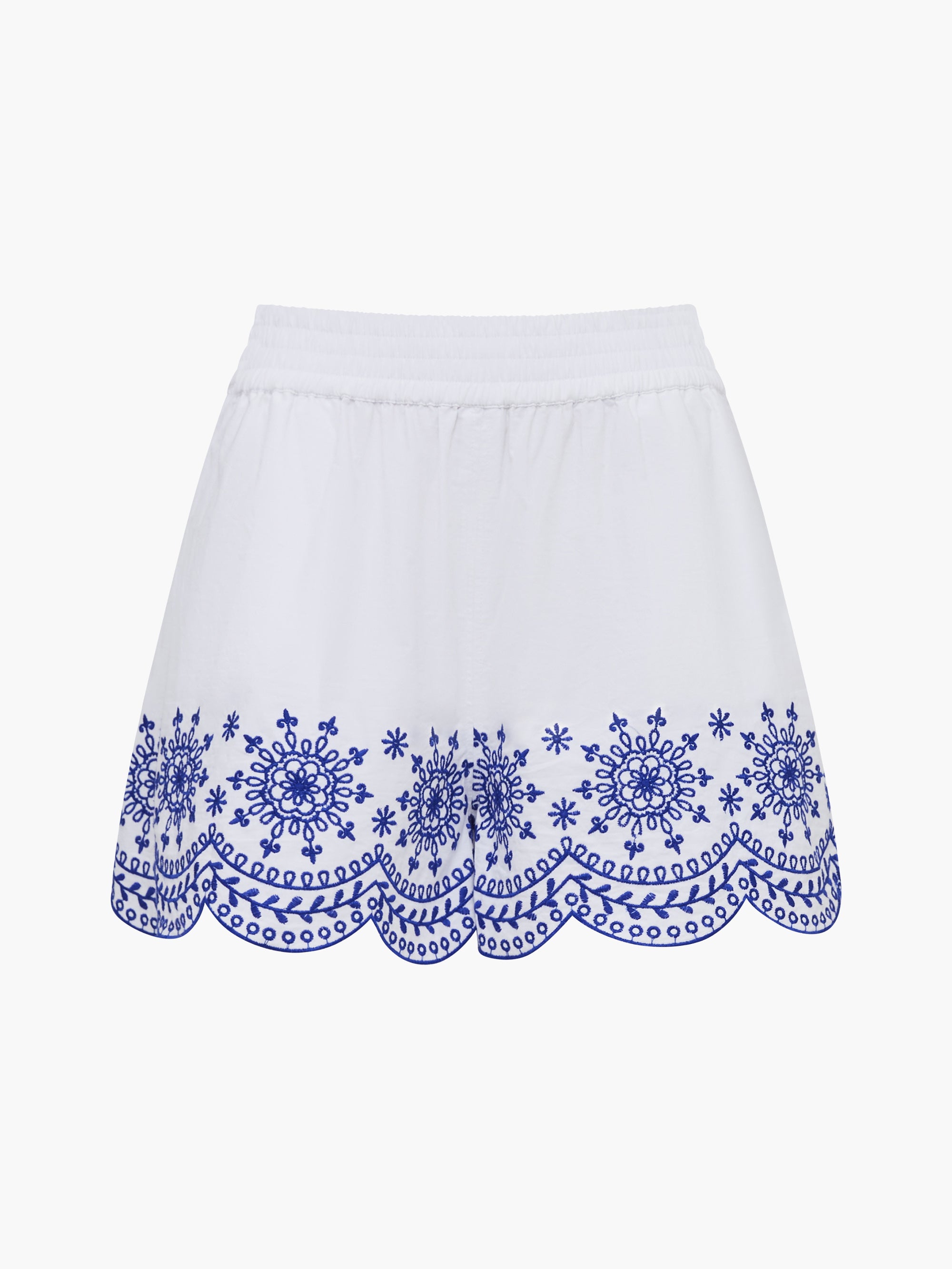 Alissa Cotton Embroidered Shorts