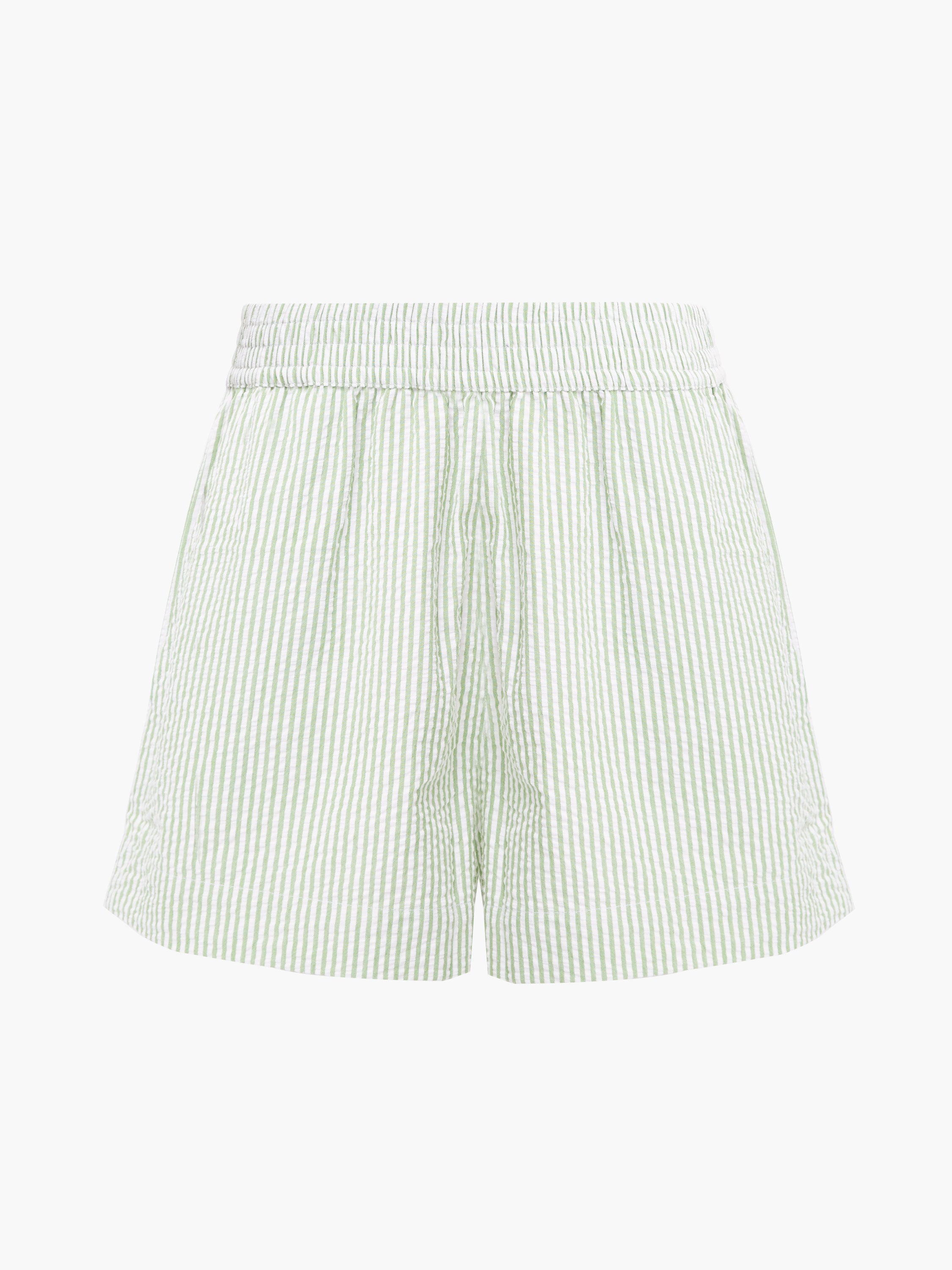 Seersucker Stripe Shorts