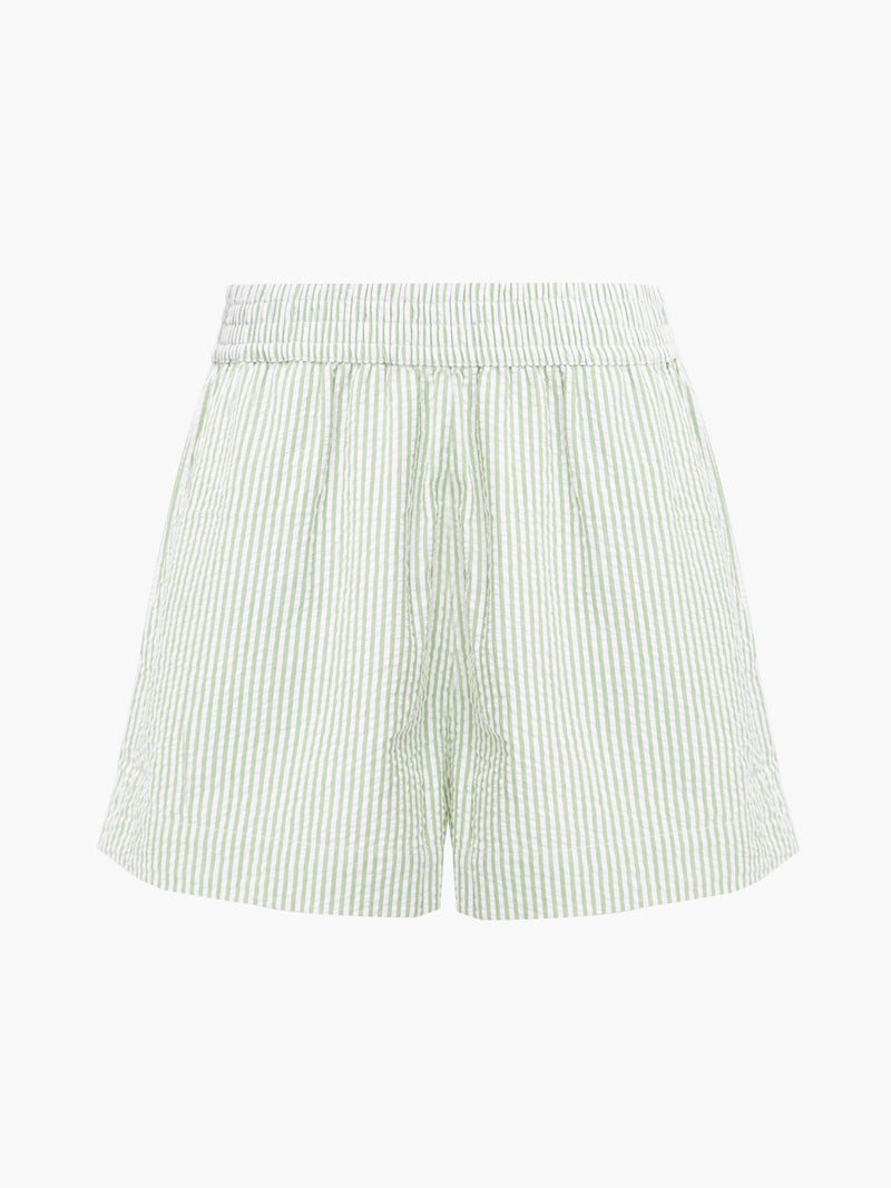 Seersucker Stripe Shorts