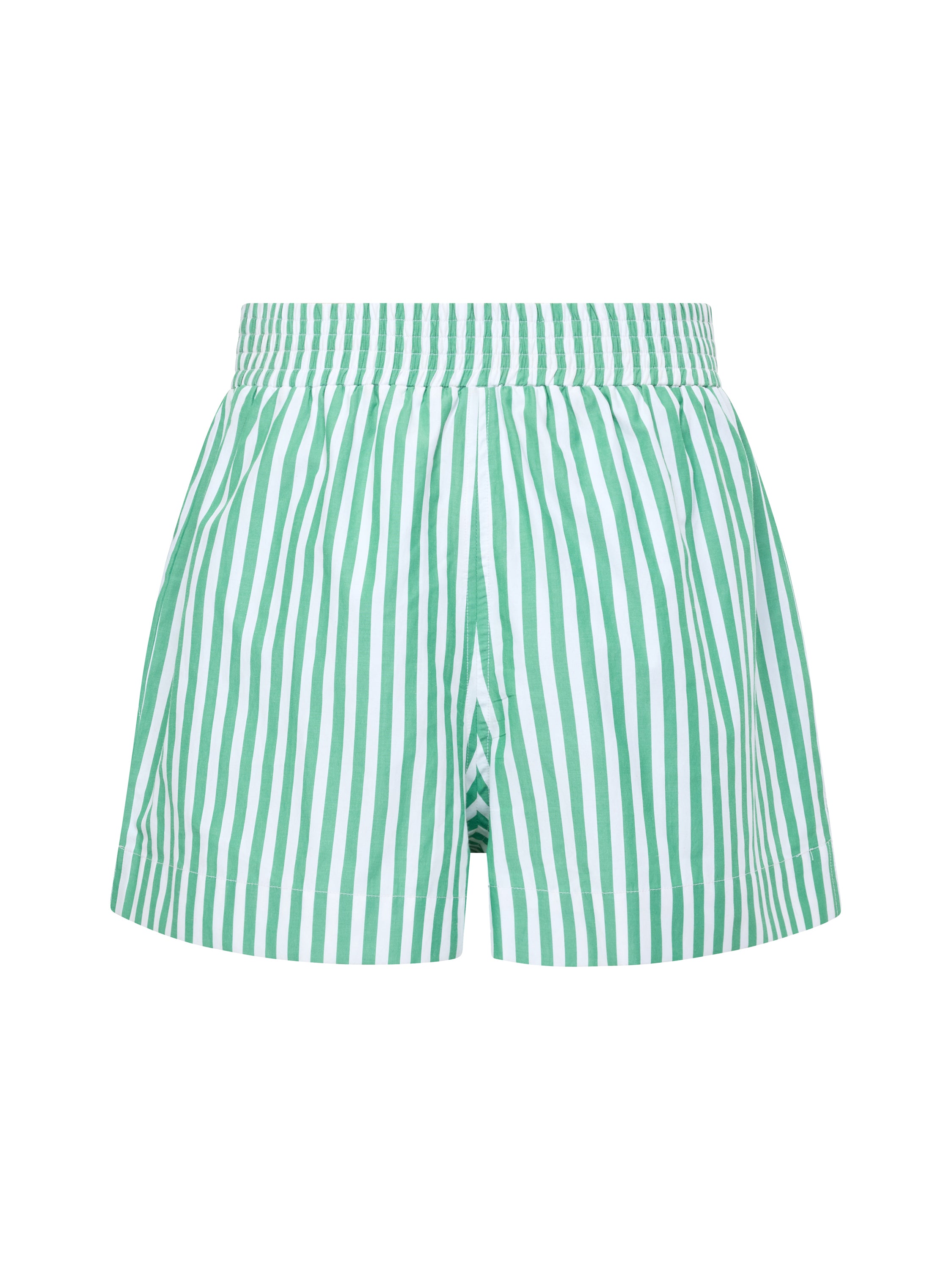 Stripe Shirting Shorts