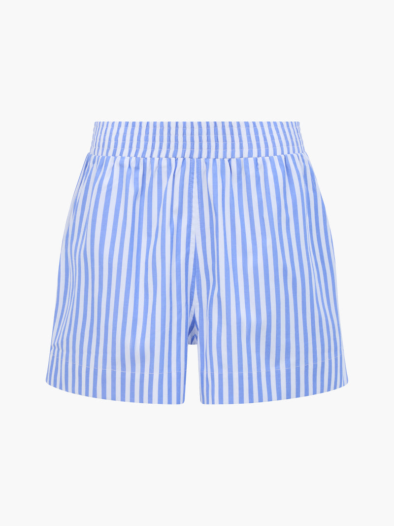 Stripe Shirting Shorts