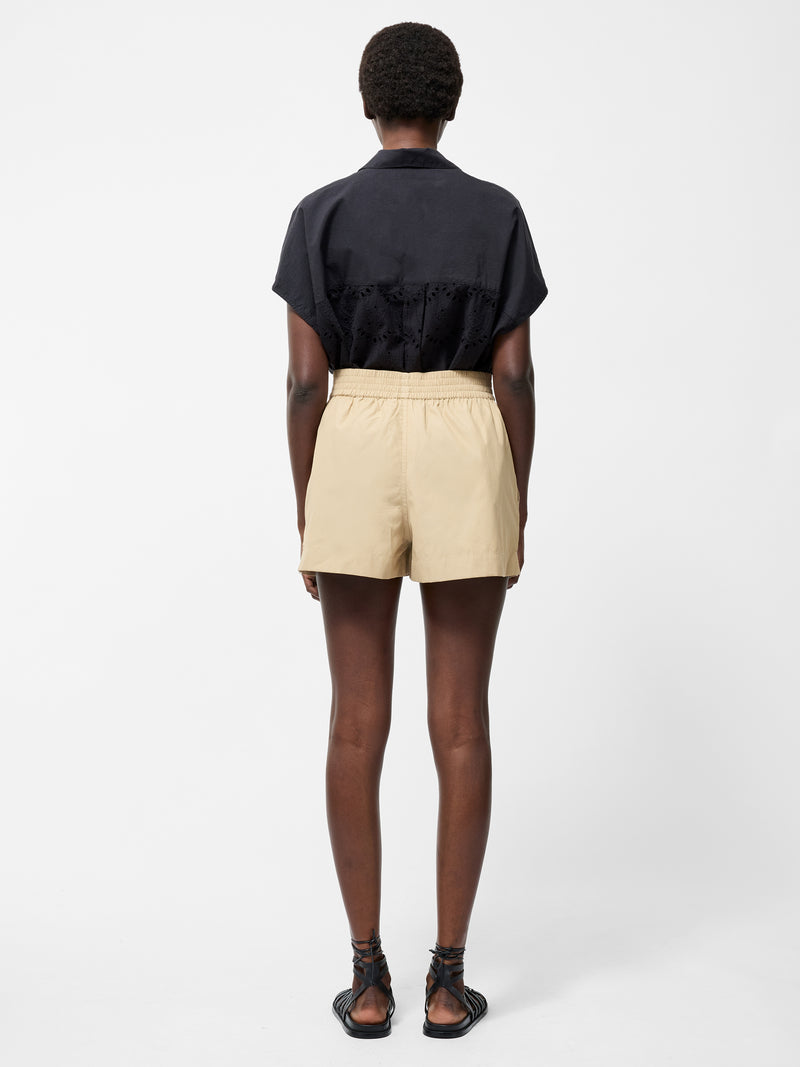Gathered Waist Shorts