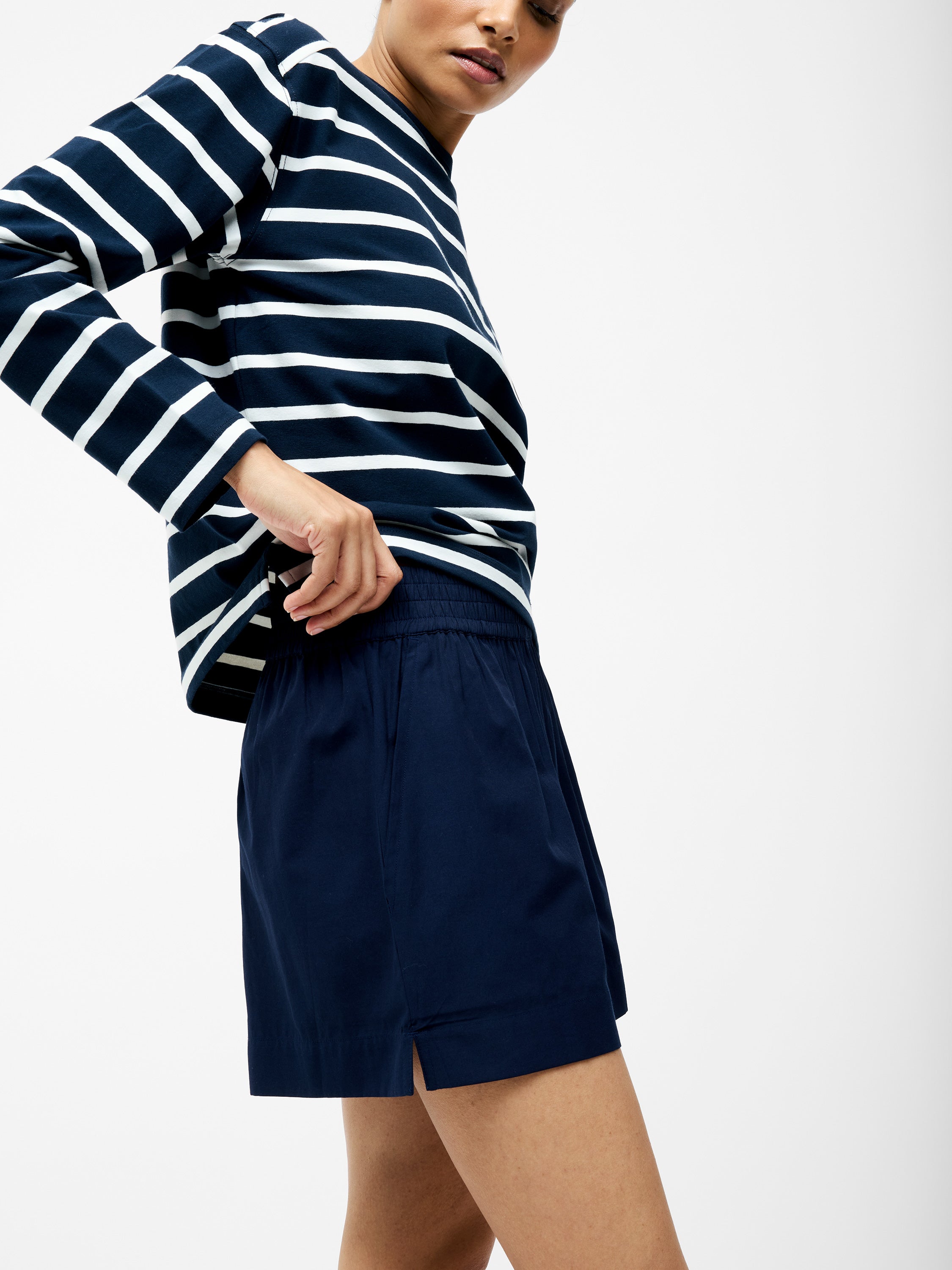 Gathered Waist Shorts