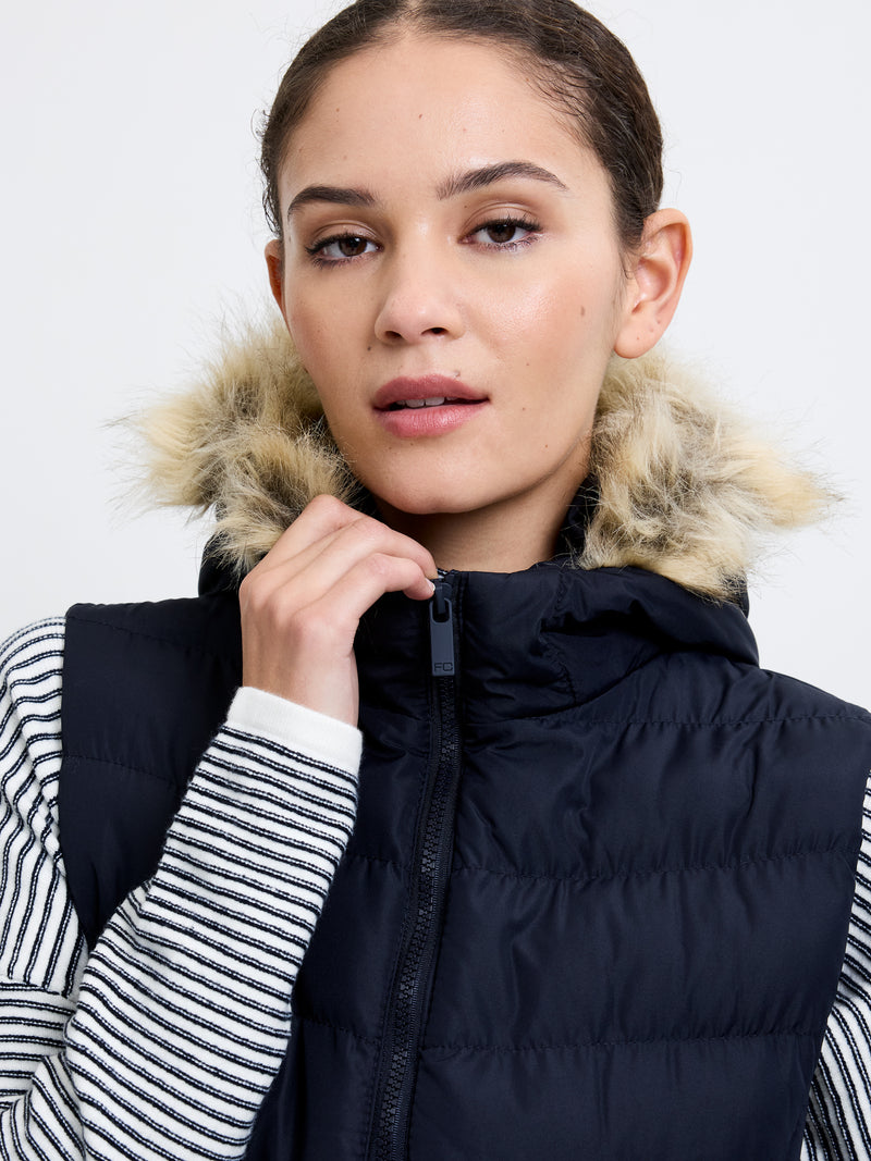 Chevron Parka Gilet