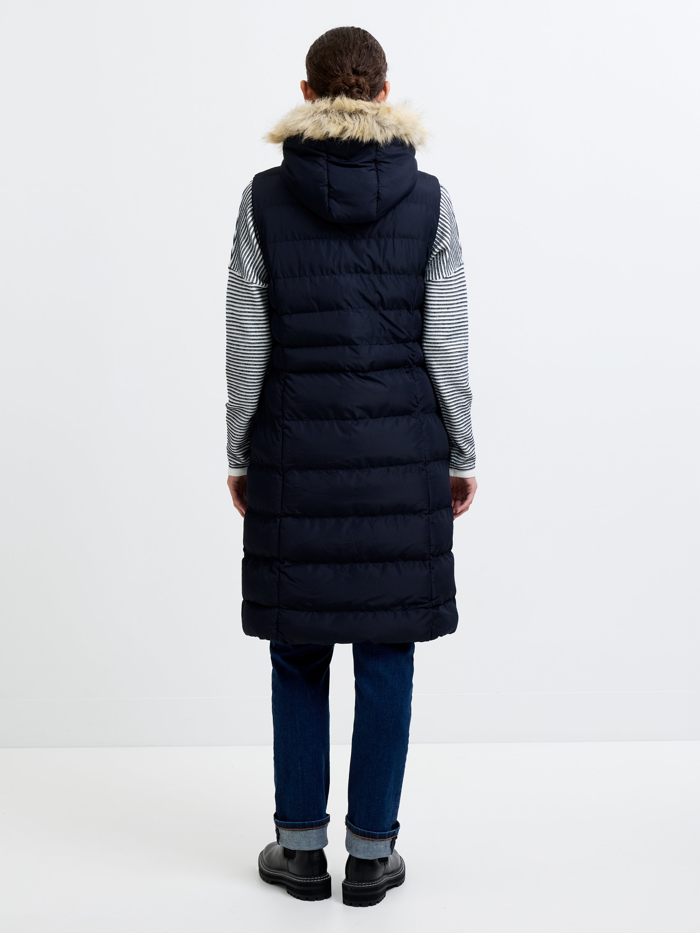 Chevron Parka Gilet