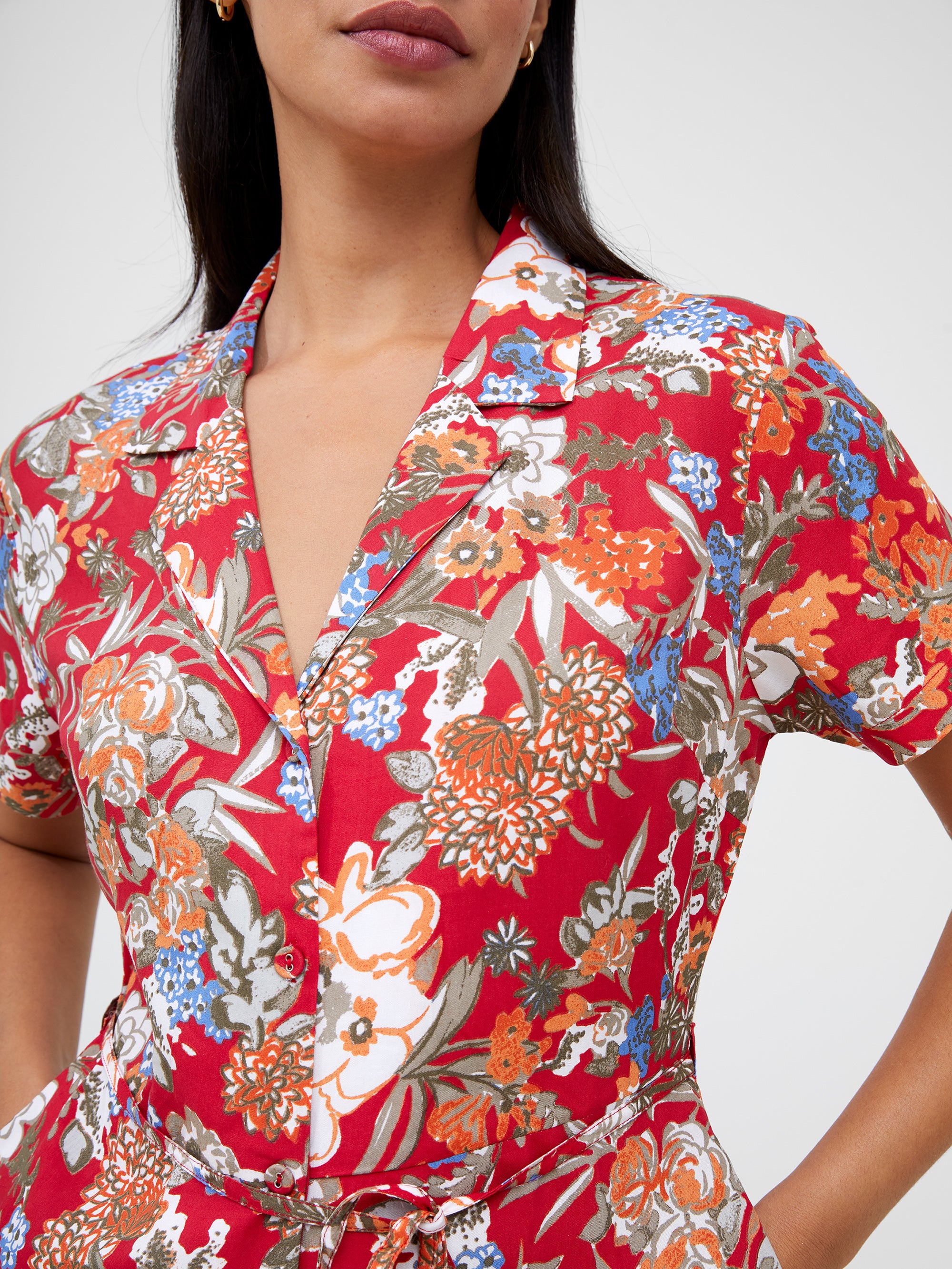 Rever Print Playsuit