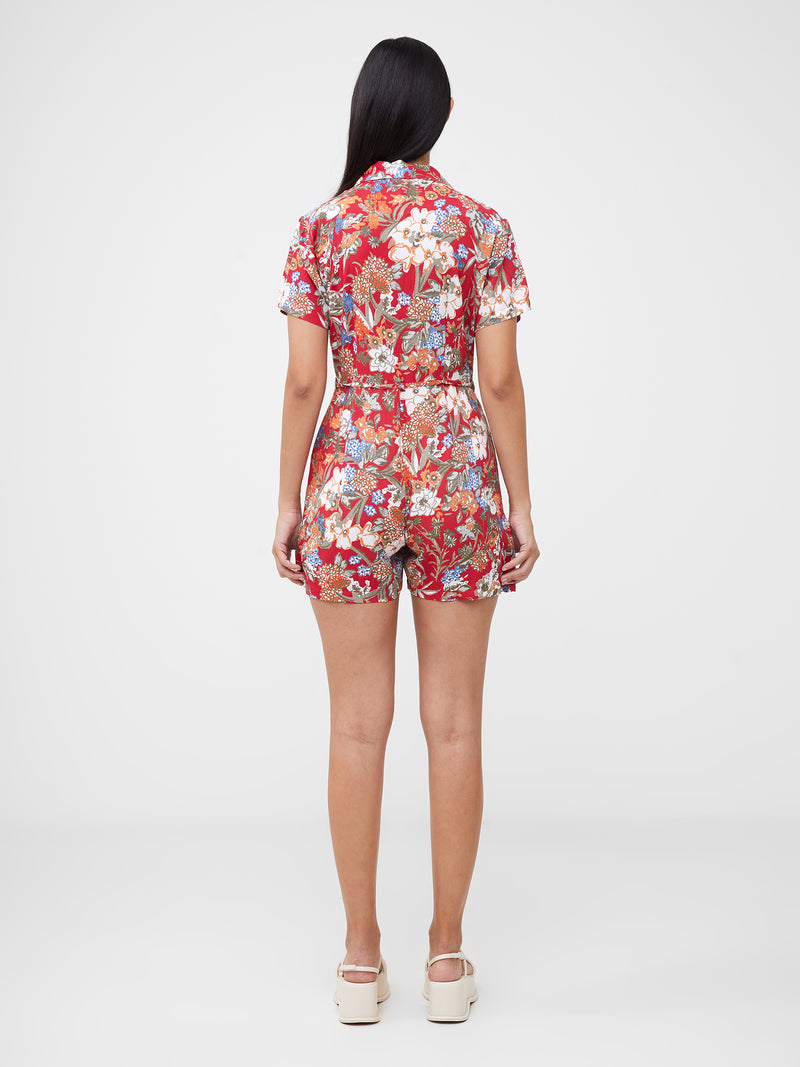 Rever Print Playsuit