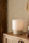 Travertine Cylinder Table Lamp