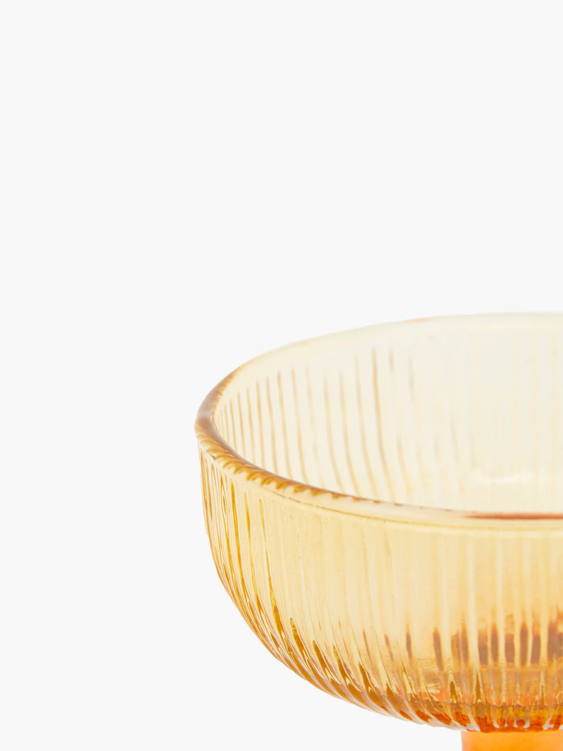 Ambra Recycled Coupe Glass