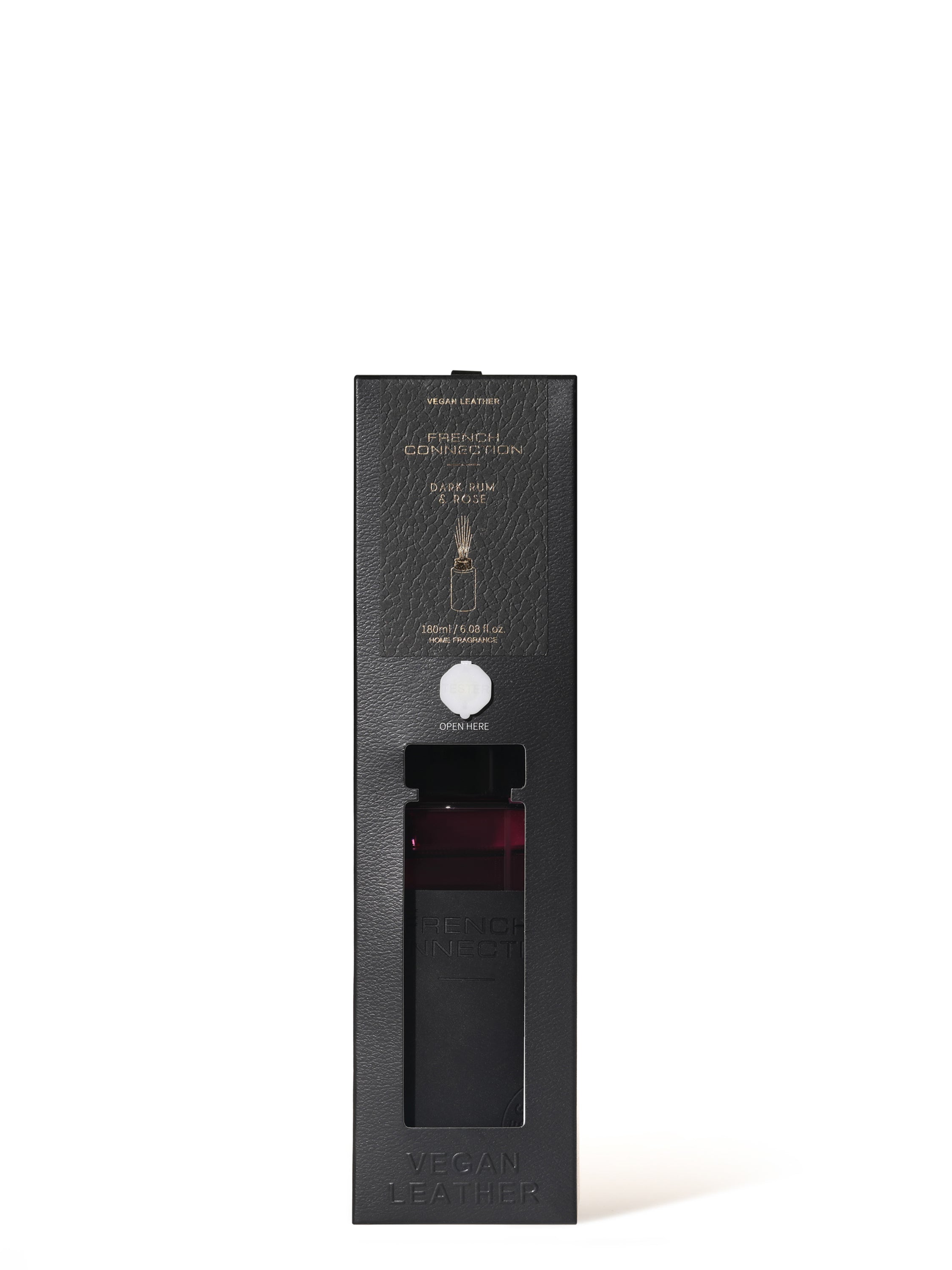Dark Rum & Rose Vegan Leather Diffuser