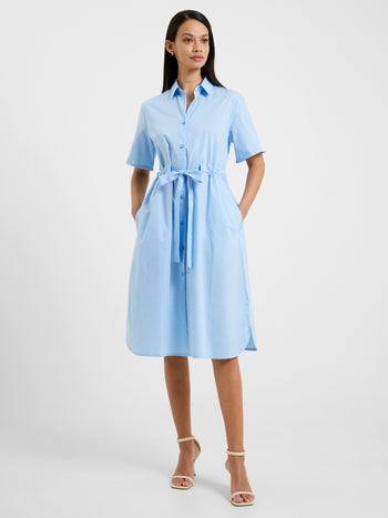Rhodes Poplin Shirt Dress