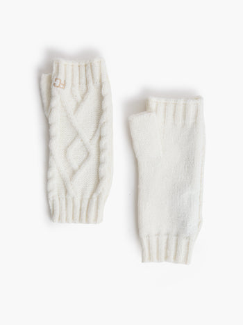 Cable Knit Handwarmers