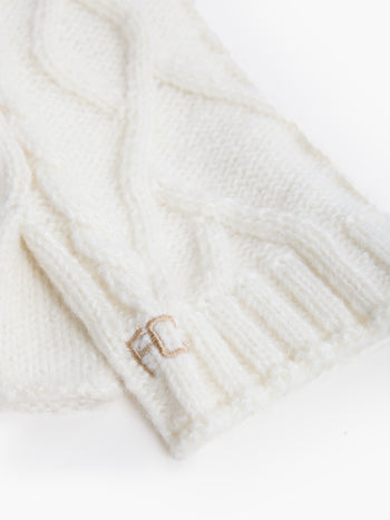 Cable Knit Handwarmers